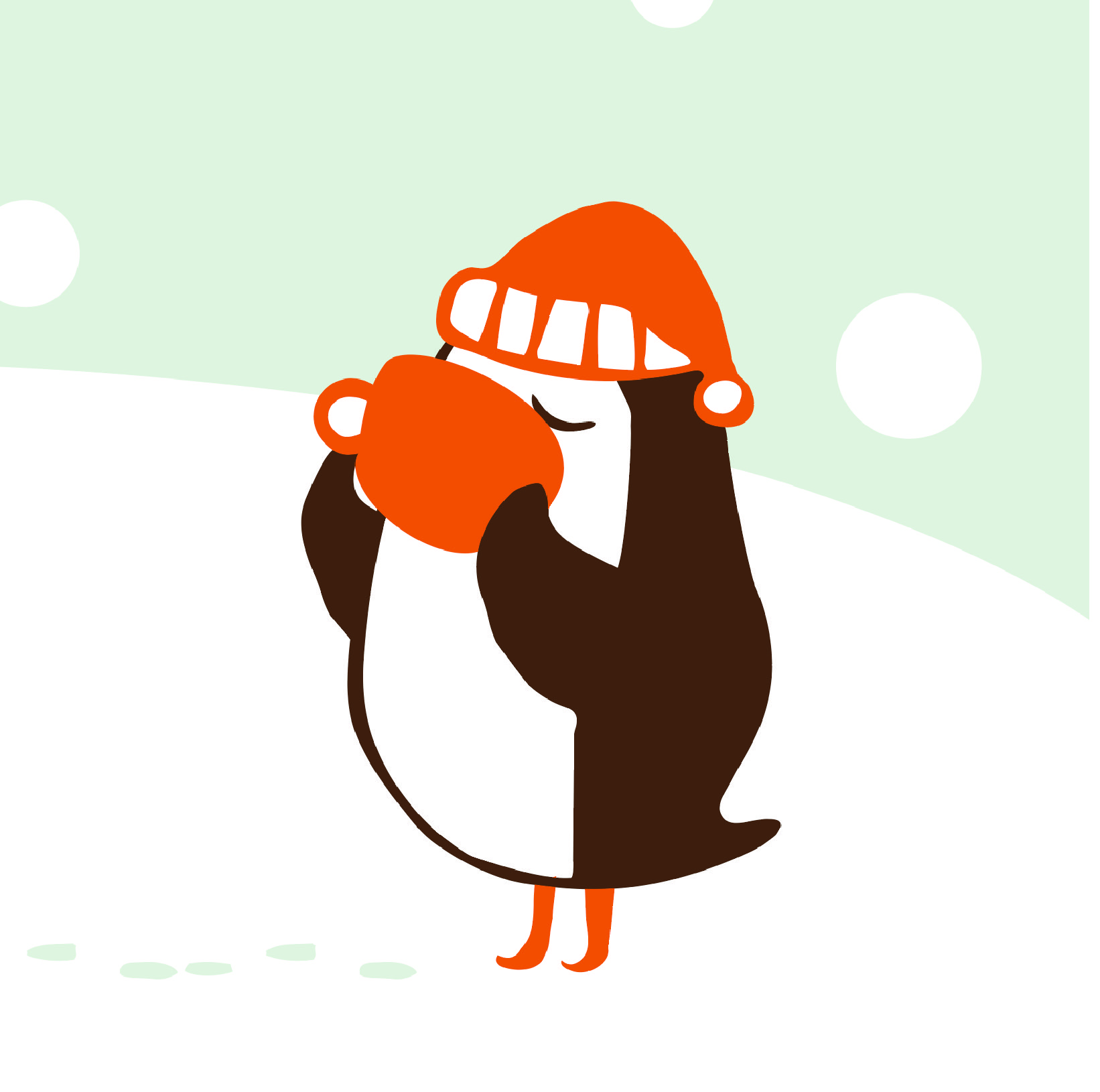 Penquin printing example