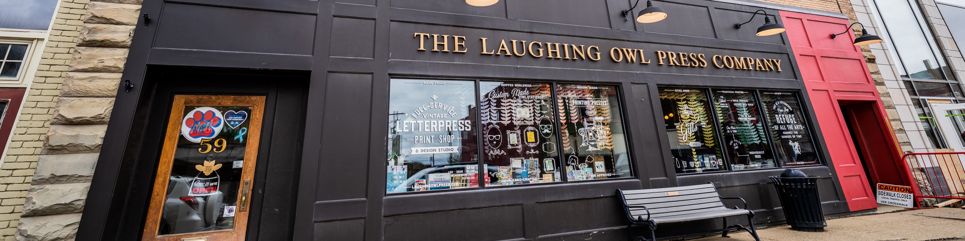 Laughing Owl Retail Storefront